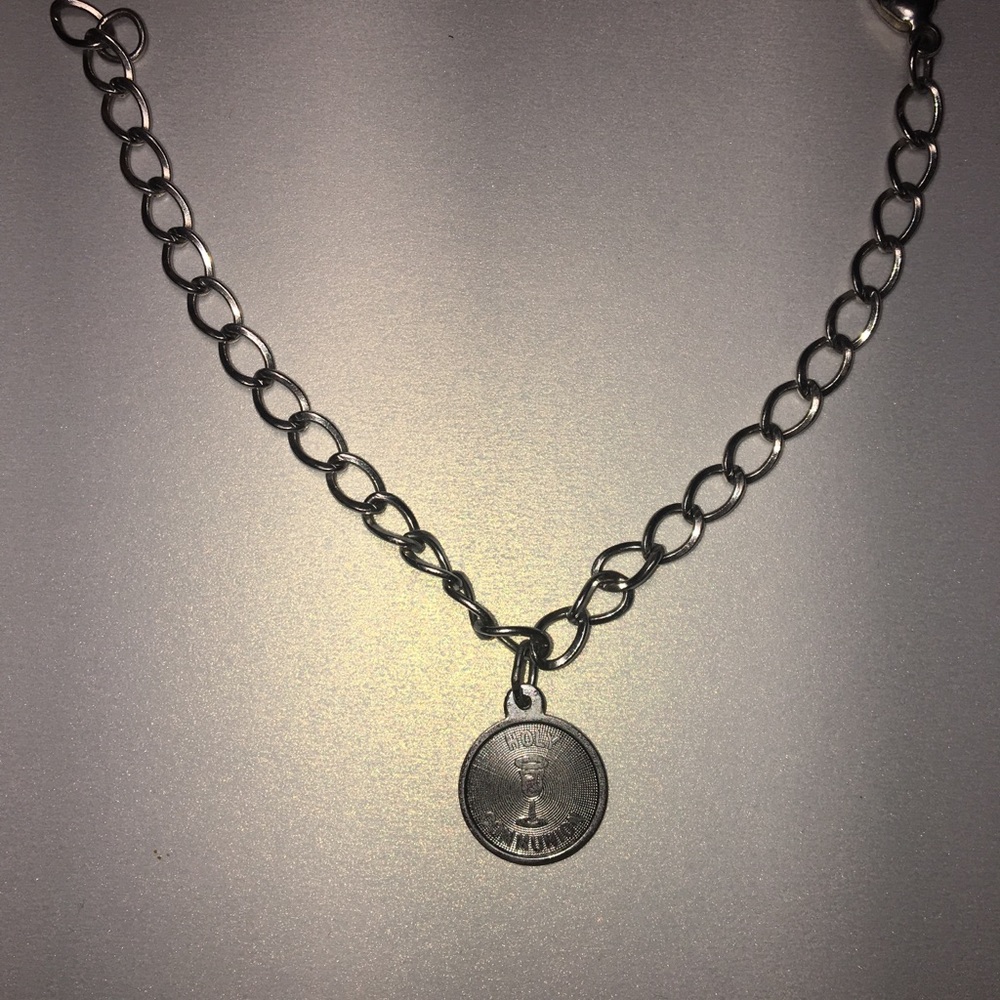 Sterling Silver First Communion Charm Bracelet